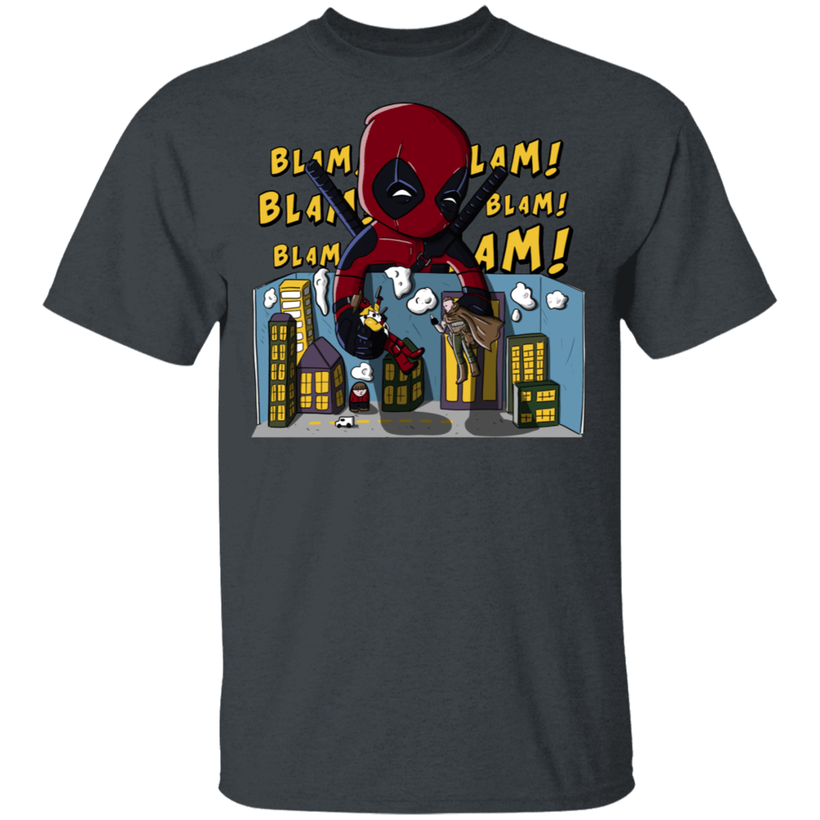 T-Shirts Dark Heather / S Blam Blam T-Shirt