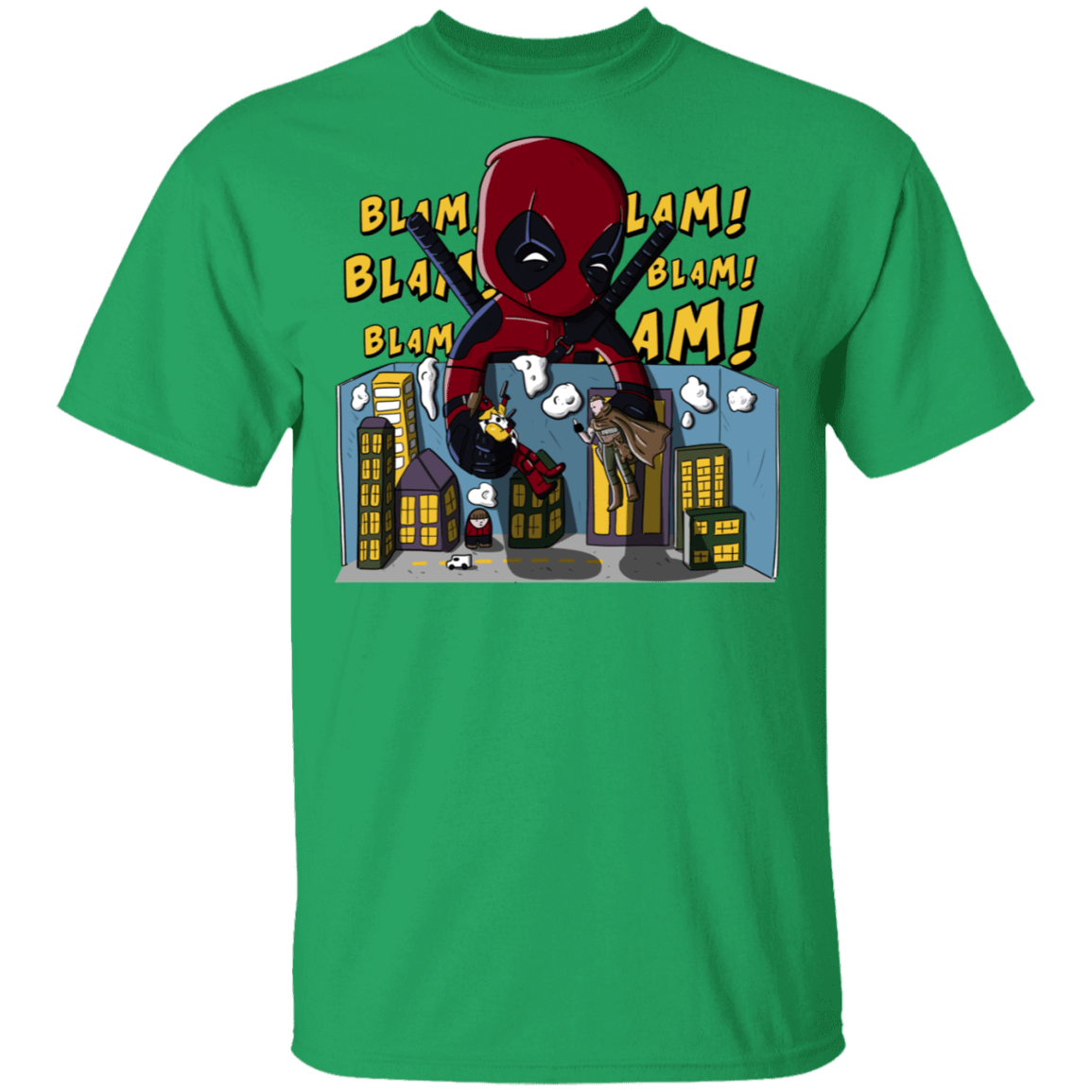T-Shirts Irish Green / S Blam Blam T-Shirt