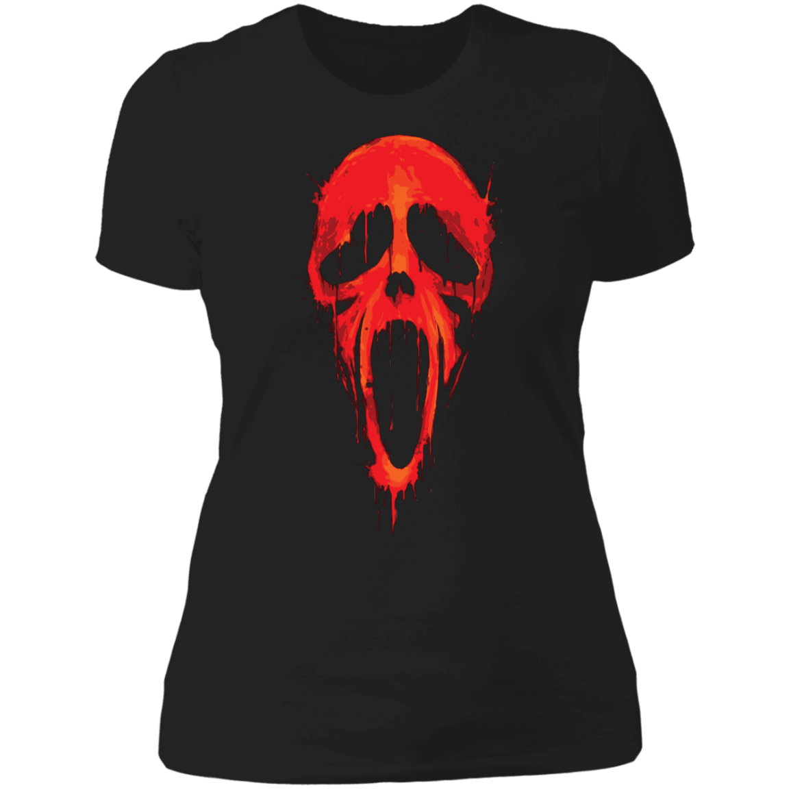T-Shirts Black / X-Small Bleeding Ghostface Women's Premium T-Shirt