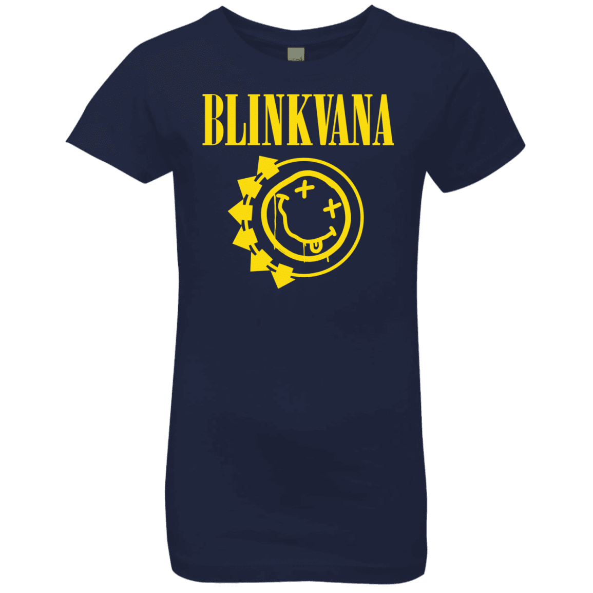 T-Shirts Midnight Navy / YXS Blinkvana Girls Premium T-Shirt