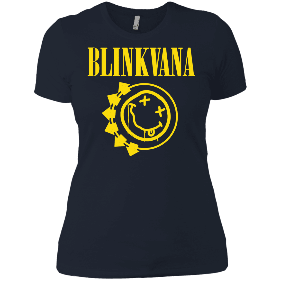 T-Shirts Midnight Navy / X-Small Blinkvana Women's Premium T-Shirt