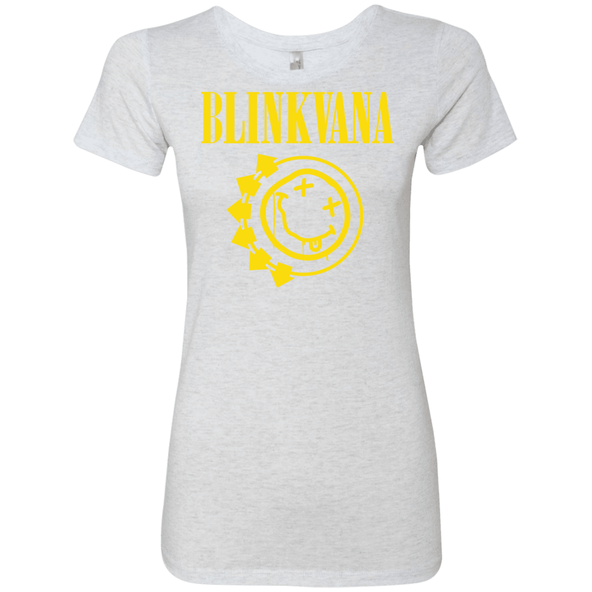 T-Shirts Heather White / S Blinkvana Women's Triblend T-Shirt