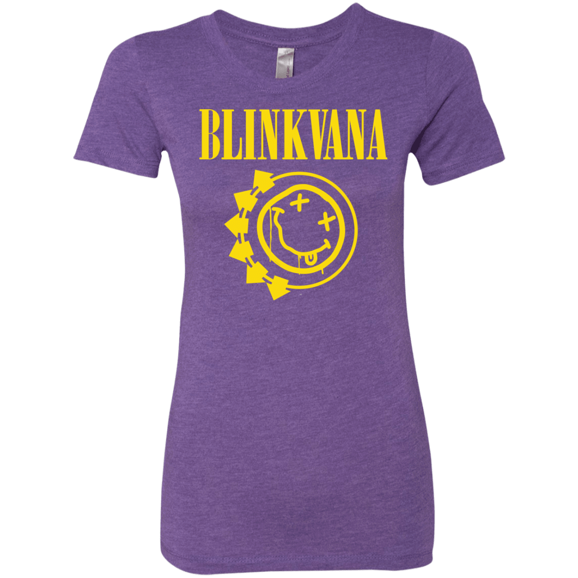 T-Shirts Purple Rush / S Blinkvana Women's Triblend T-Shirt