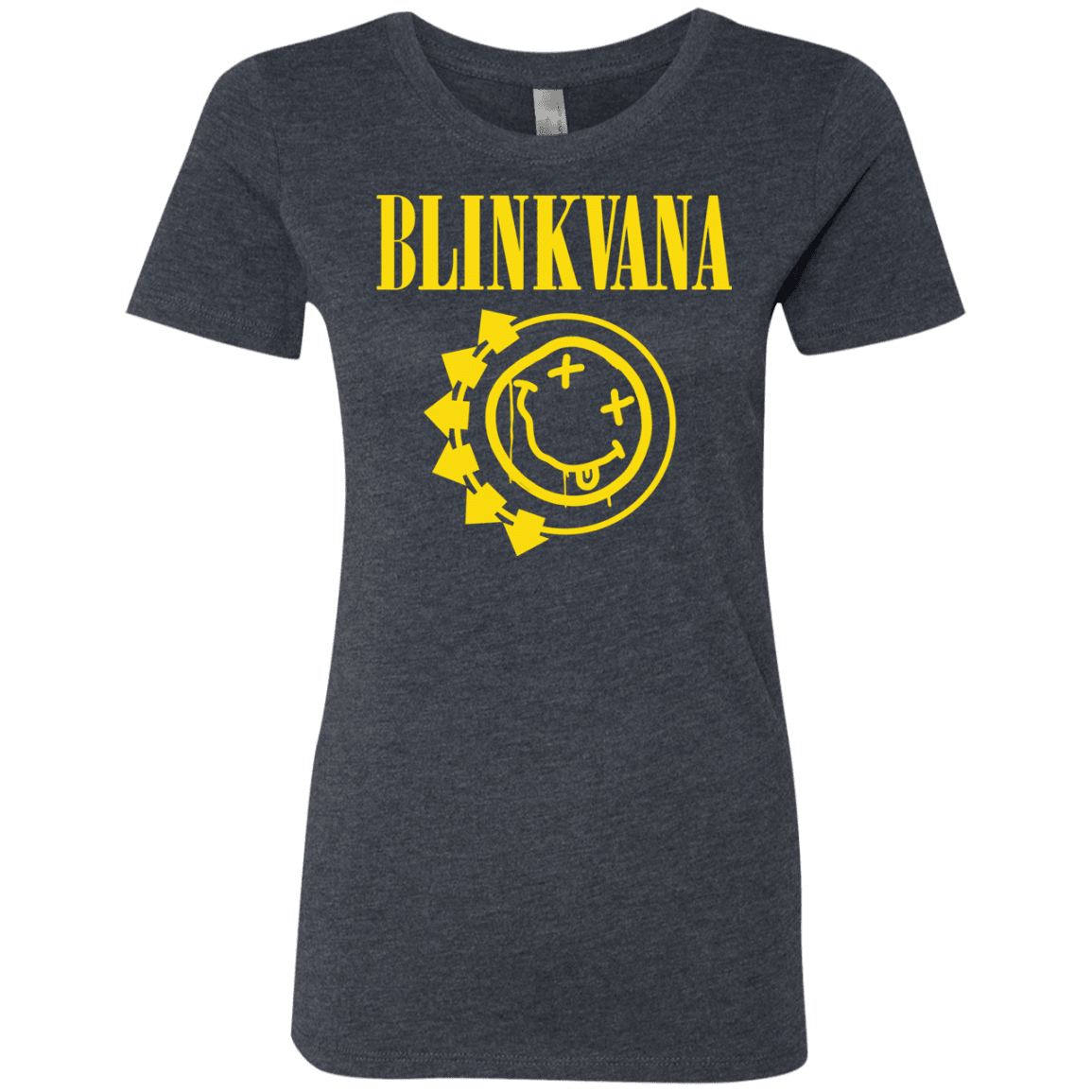 T-Shirts Vintage Navy / S Blinkvana Women's Triblend T-Shirt