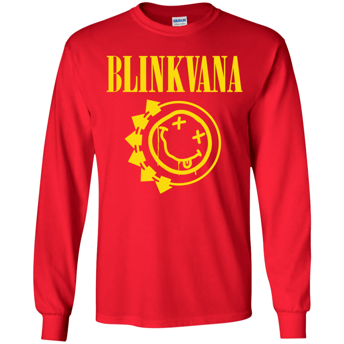 T-Shirts Red / YS Blinkvana Youth Long Sleeve T-Shirt