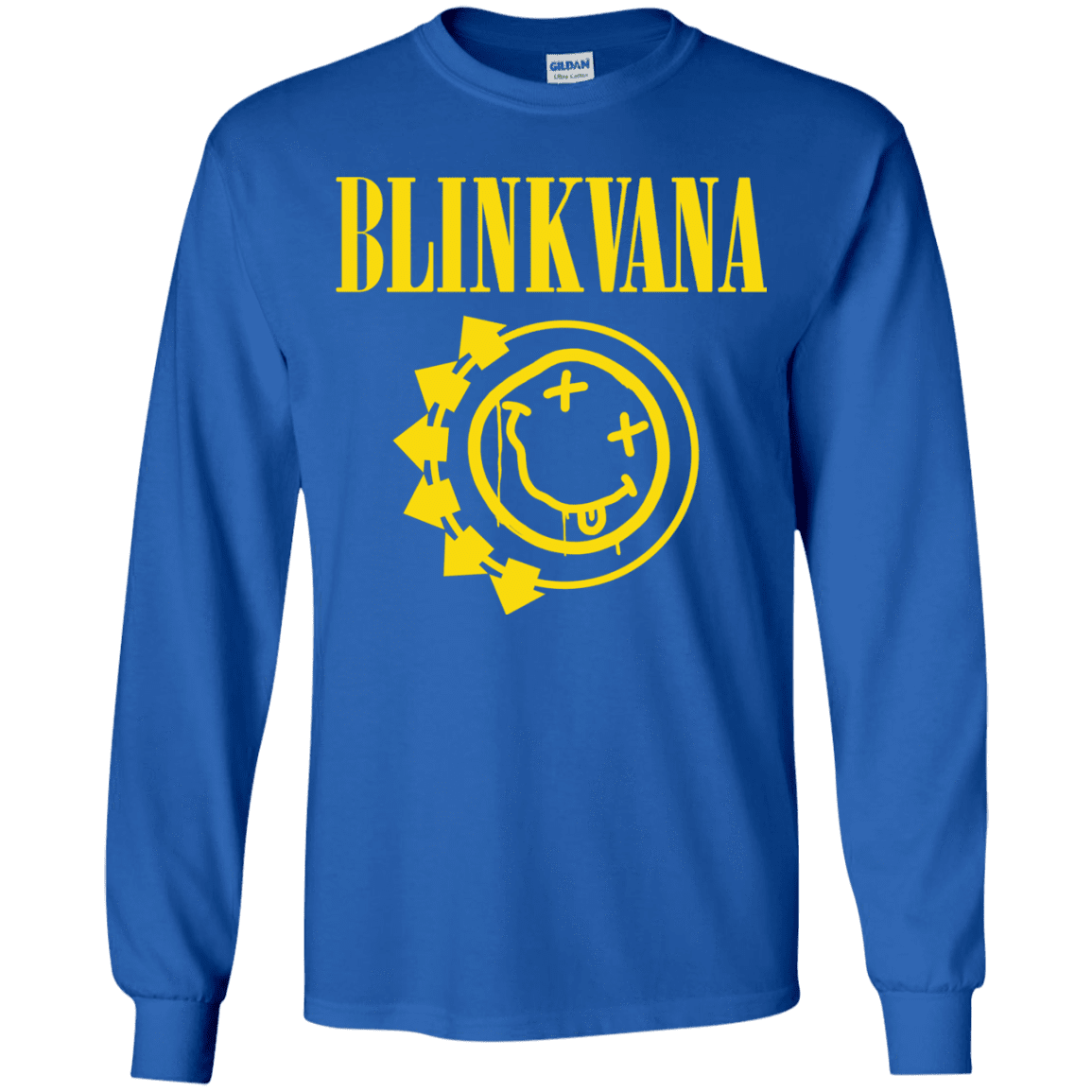 T-Shirts Royal / YS Blinkvana Youth Long Sleeve T-Shirt
