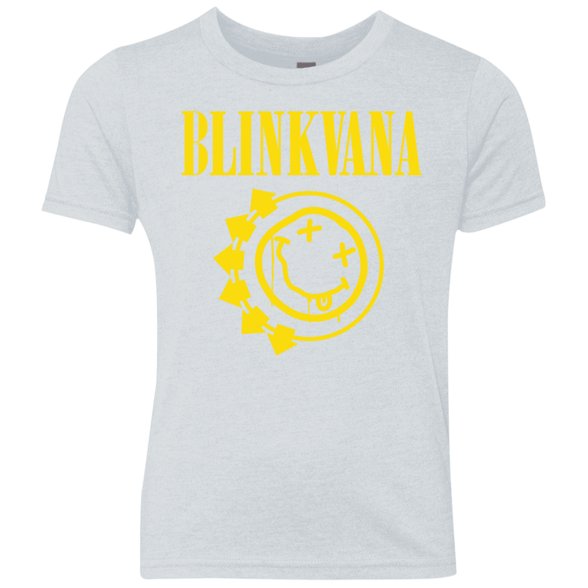 T-Shirts Heather White / YXS Blinkvana Youth Triblend T-Shirt