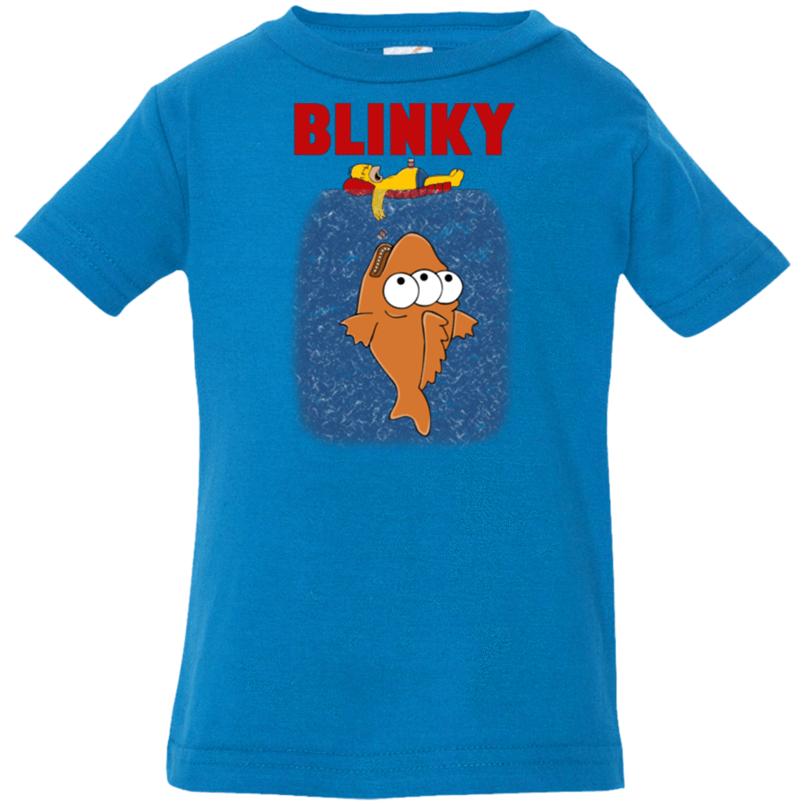 T-Shirts Cobalt / 6 Months Blinky Jaws Infant PremiumT-Shirt