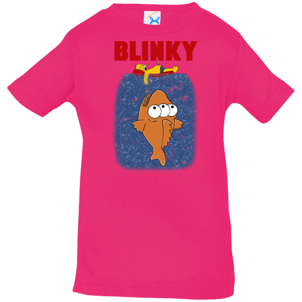 T-Shirts Hot Pink / 6 Months Blinky Jaws Infant PremiumT-Shirt