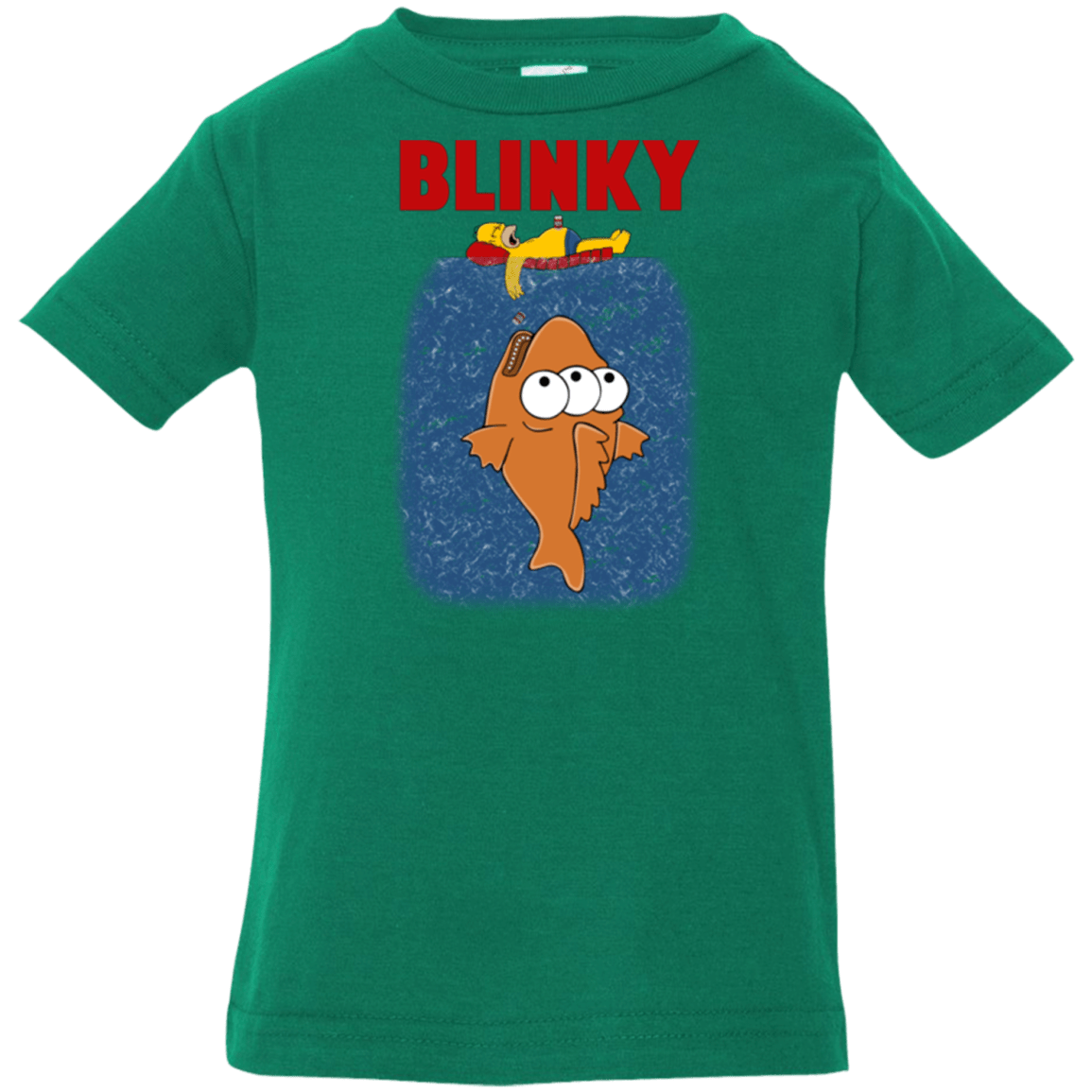 T-Shirts Kelly / 6 Months Blinky Jaws Infant PremiumT-Shirt
