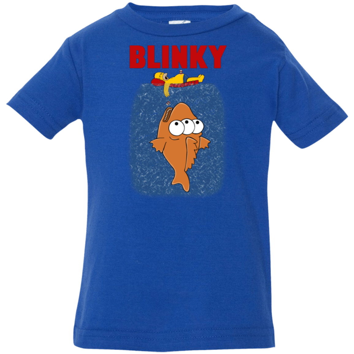 T-Shirts Royal / 6 Months Blinky Jaws Infant PremiumT-Shirt