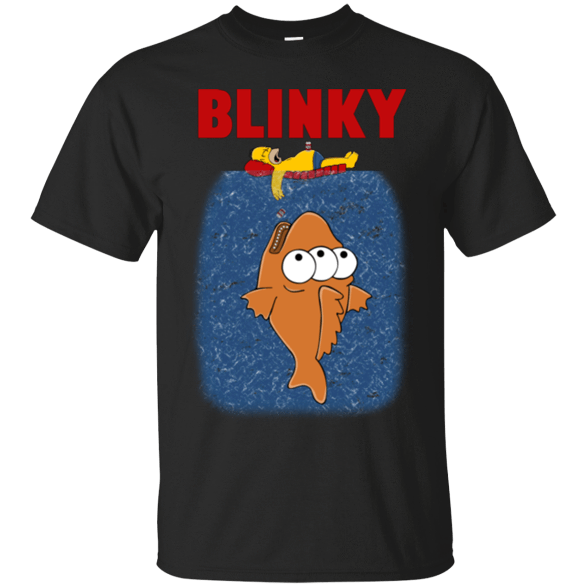 T-Shirts Black / Small Blinky Jaws T-Shirt