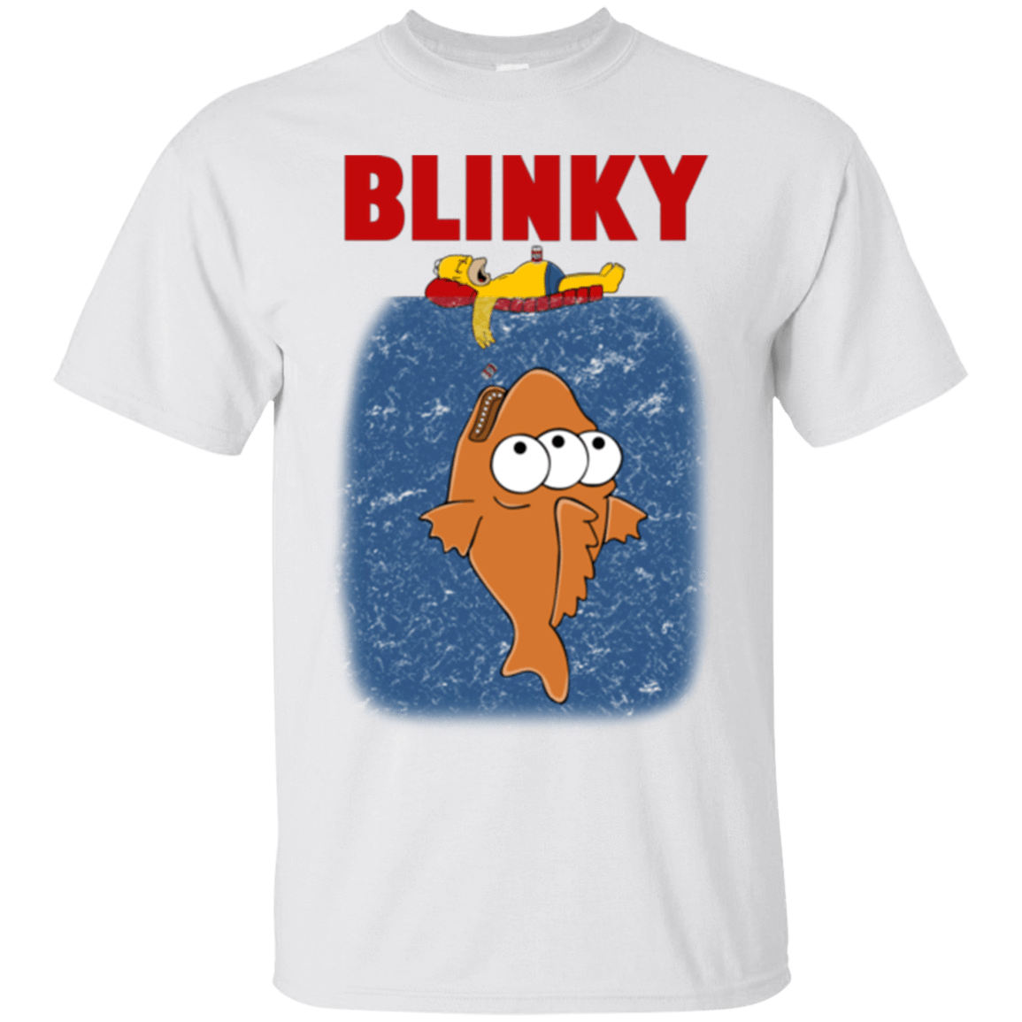 T-Shirts White / Small Blinky Jaws T-Shirt