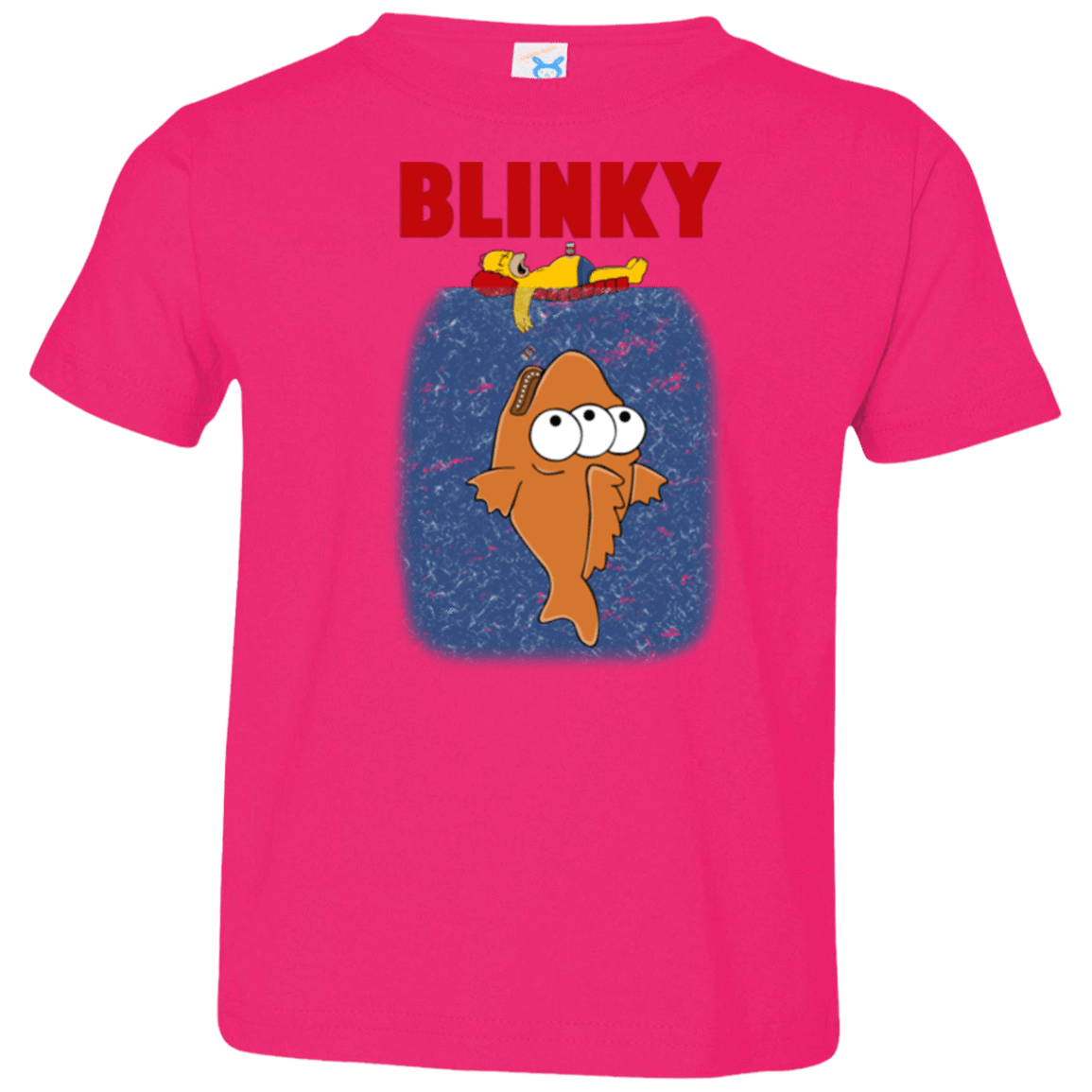 T-Shirts Hot Pink / 2T Blinky Jaws Toddler Premium T-Shirt