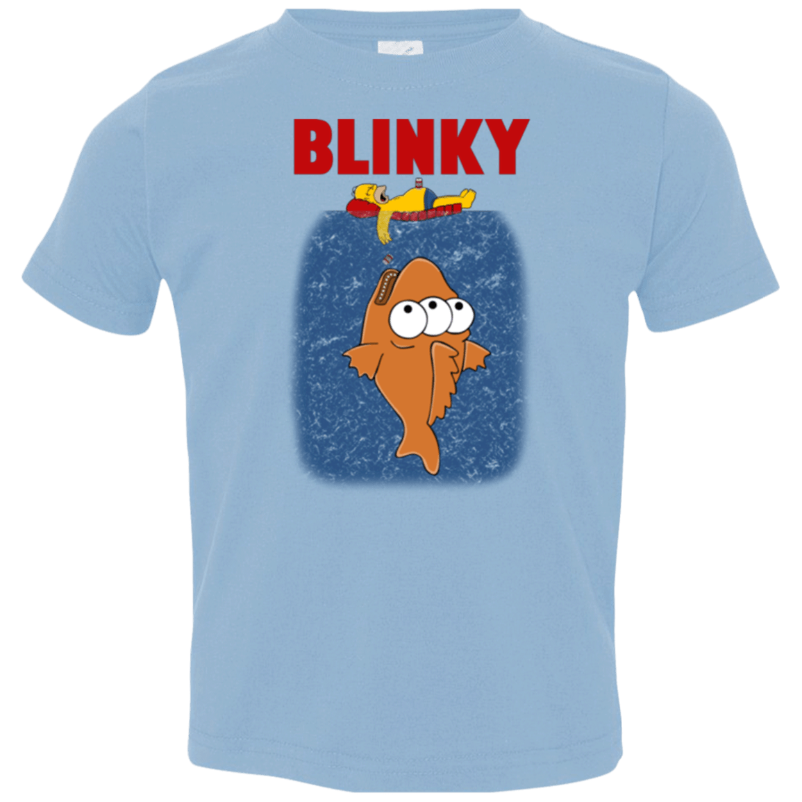 T-Shirts Light Blue / 2T Blinky Jaws Toddler Premium T-Shirt