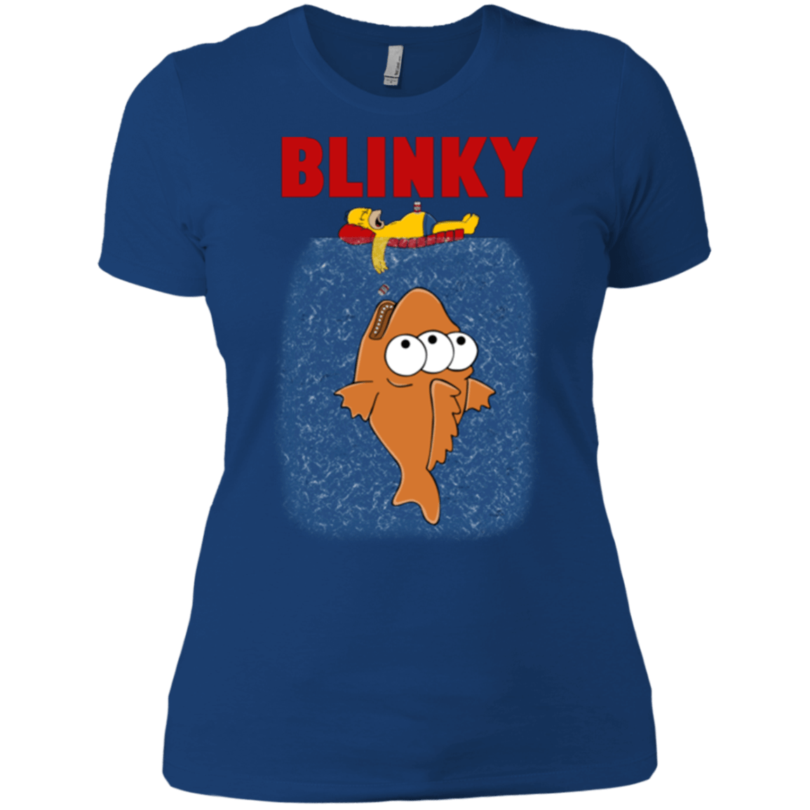 T-Shirts Royal / X-Small Blinky Jaws Women's Premium T-Shirt