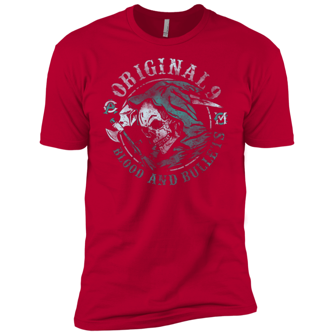 T-Shirts Red / YXS Blood and Bullets Boys Premium T-Shirt