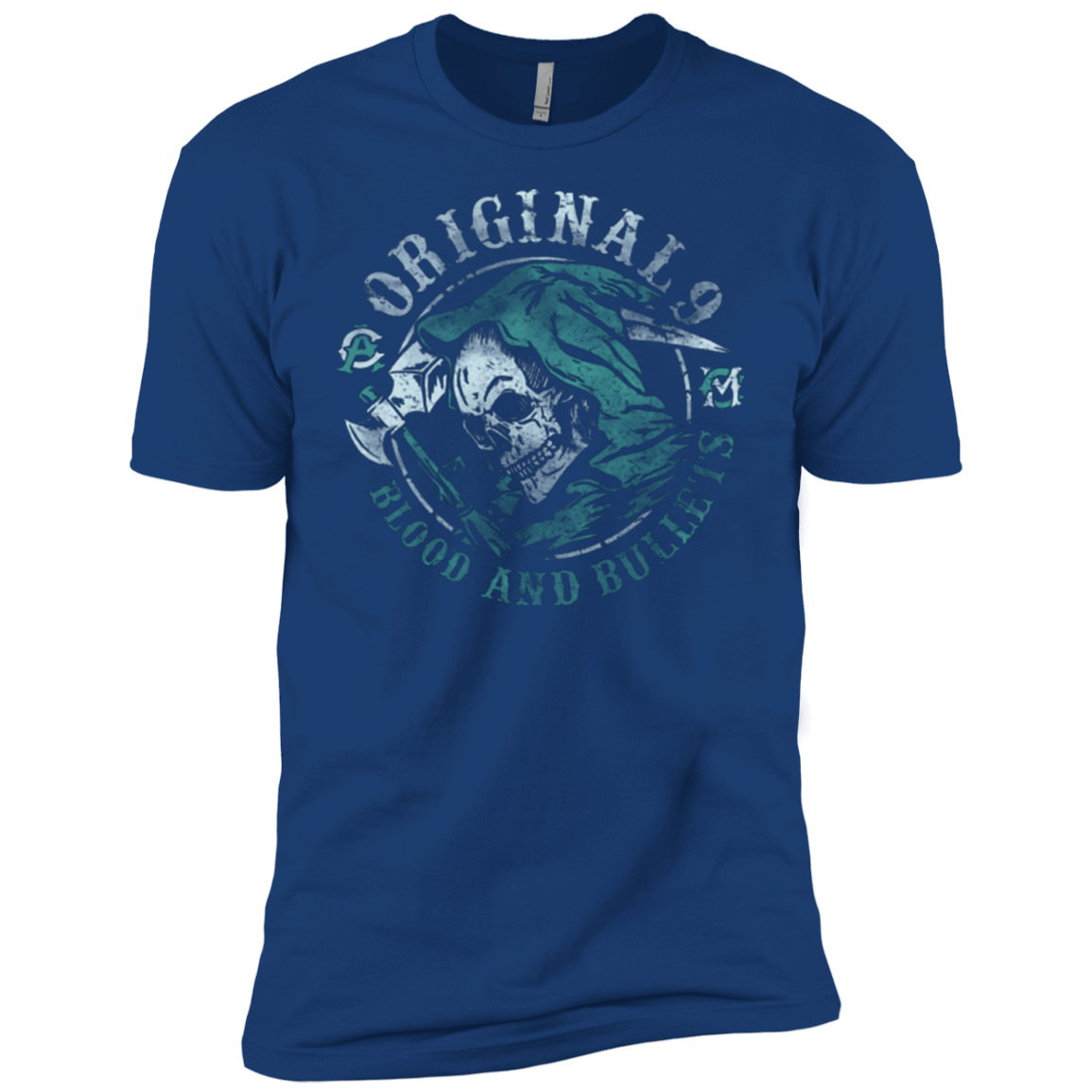 T-Shirts Royal / YXS Blood and Bullets Boys Premium T-Shirt