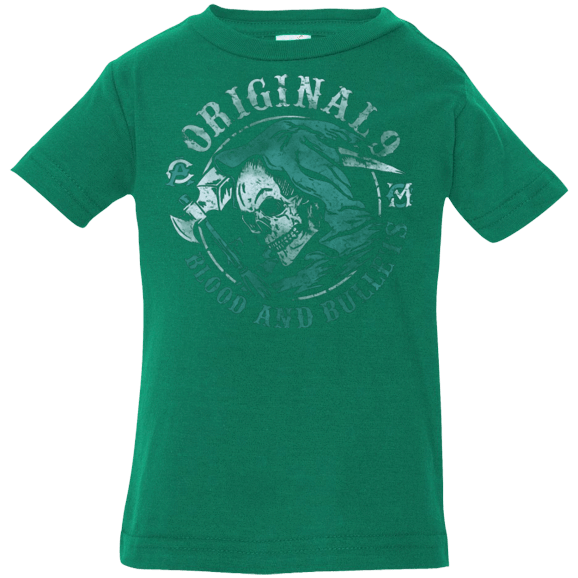 T-Shirts Kelly / 6 Months Blood and Bullets Infant Premium T-Shirt