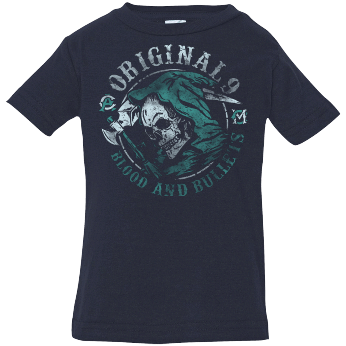 T-Shirts Navy / 6 Months Blood and Bullets Infant Premium T-Shirt