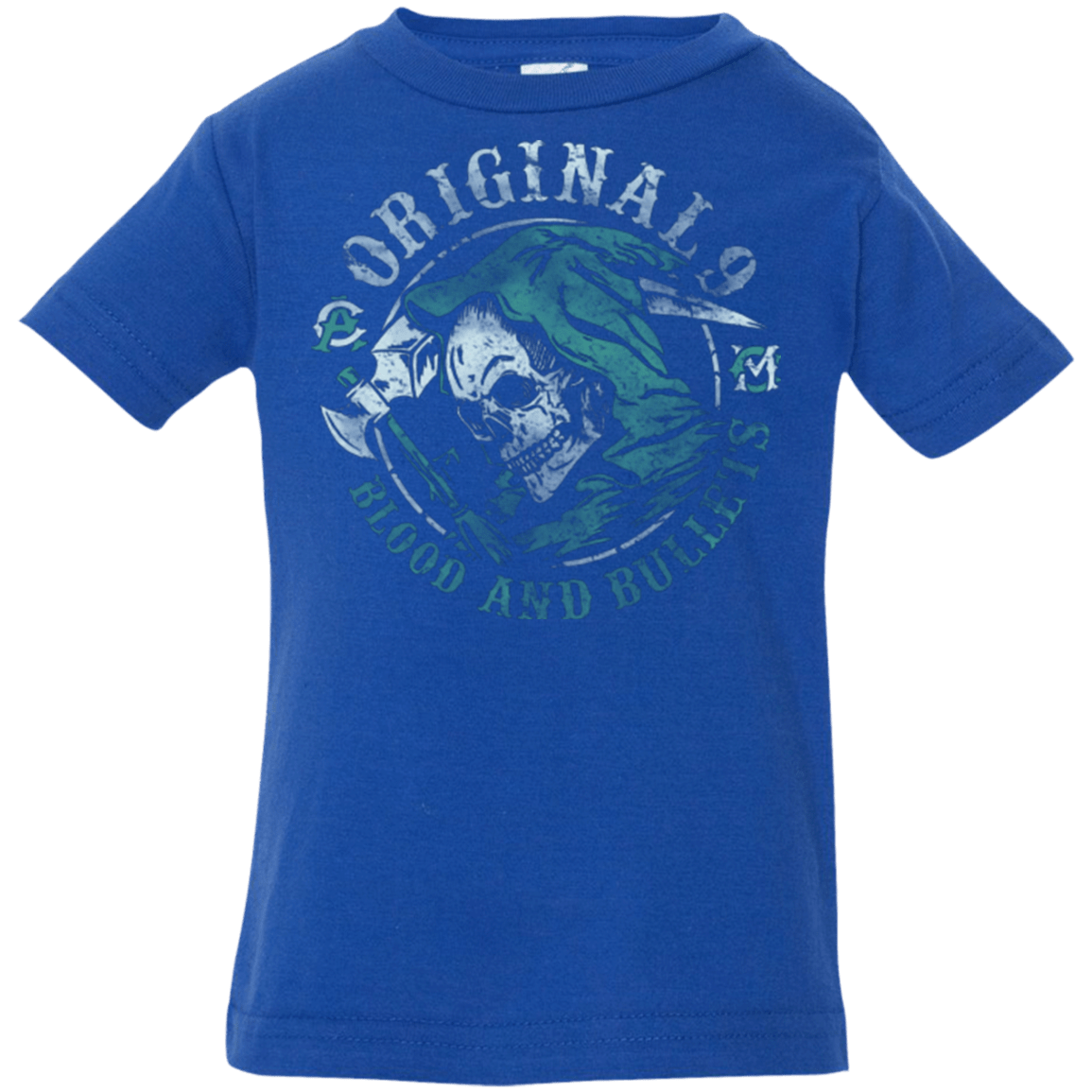 T-Shirts Royal / 6 Months Blood and Bullets Infant Premium T-Shirt