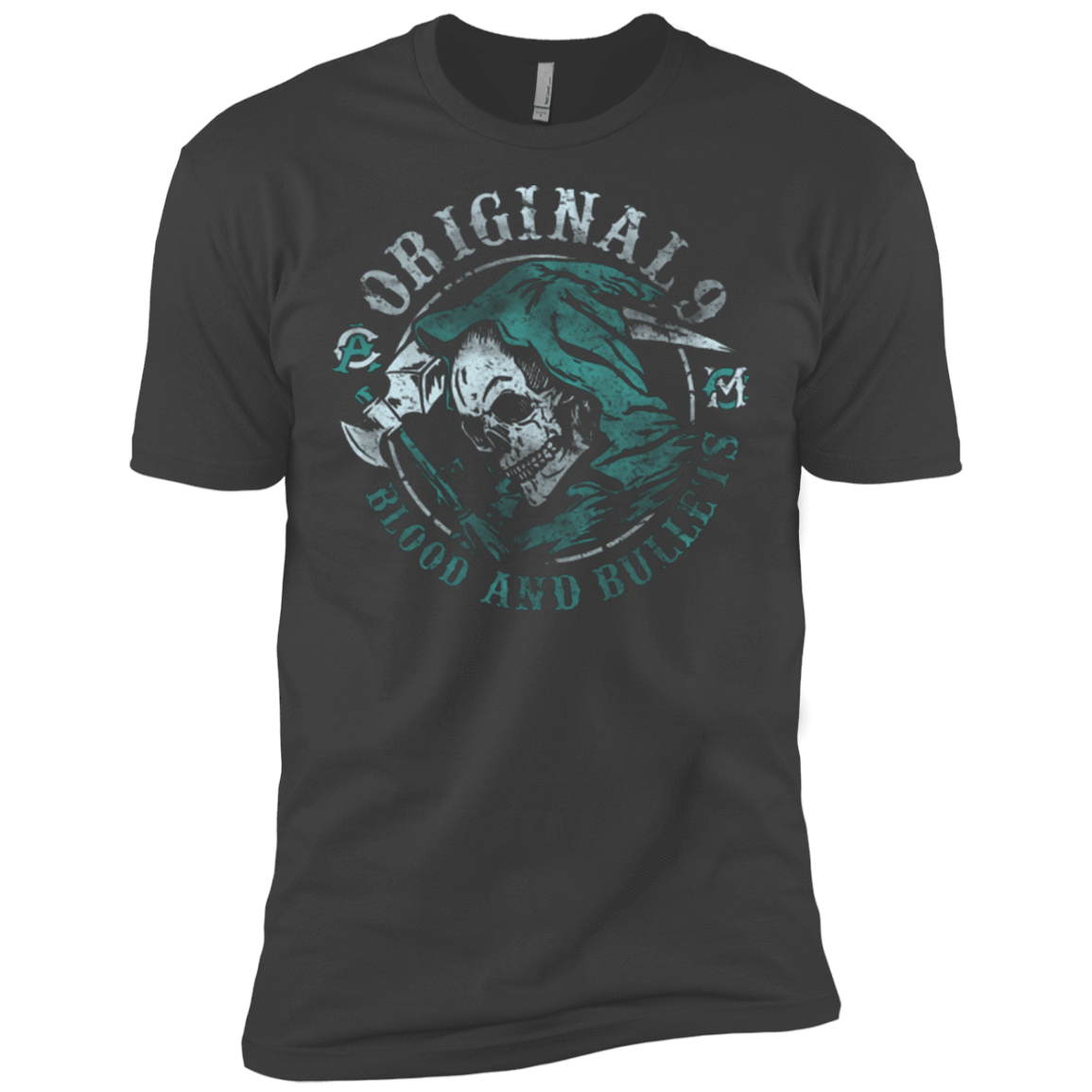 T-Shirts Heavy Metal / X-Small Blood and Bullets Men's Premium T-Shirt