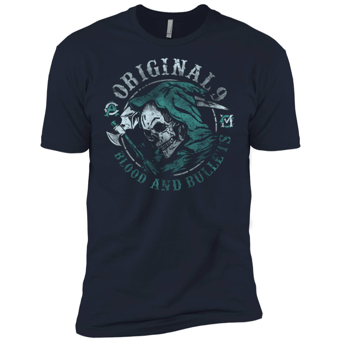 T-Shirts Midnight Navy / X-Small Blood and Bullets Men's Premium T-Shirt