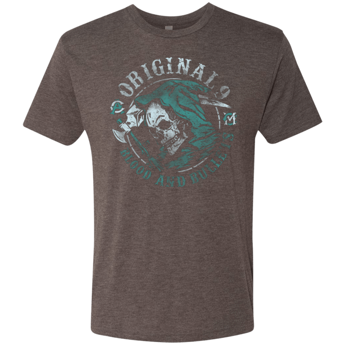 T-Shirts Macchiato / Small Blood and Bullets Men's Triblend T-Shirt