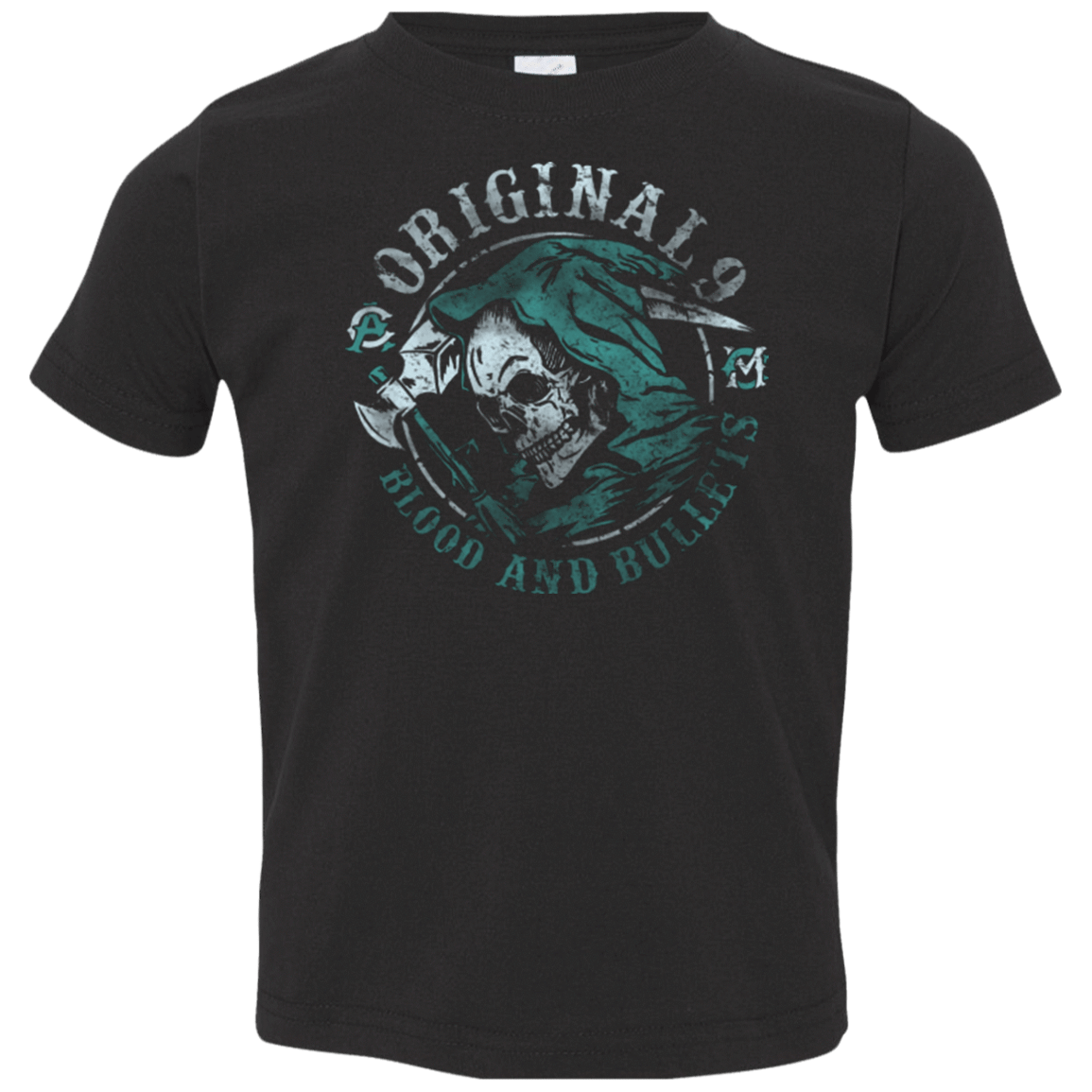 T-Shirts Black / 2T Blood and Bullets Toddler Premium T-Shirt