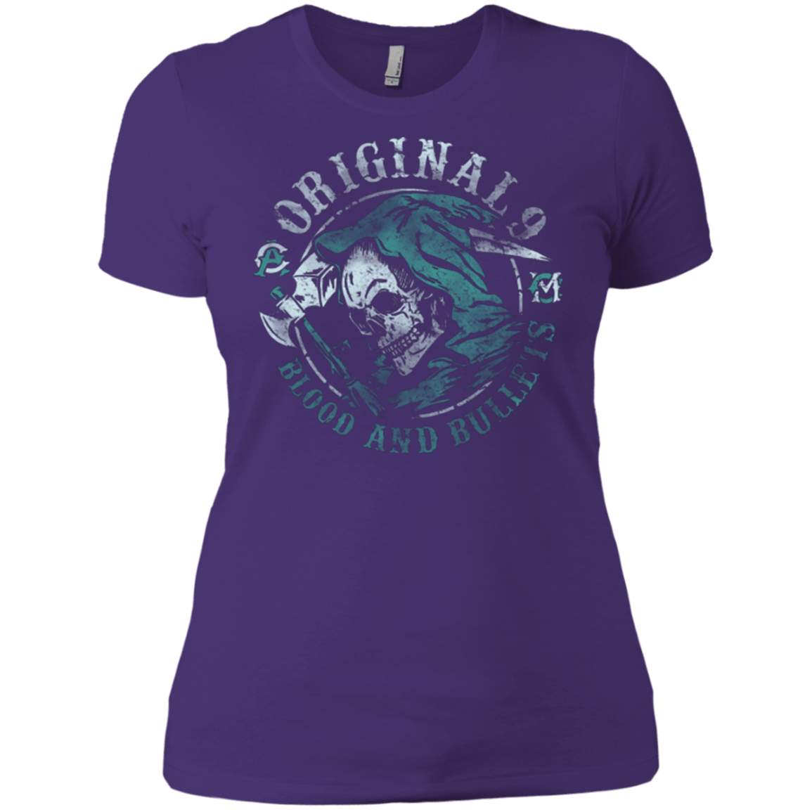 T-Shirts Purple / X-Small Blood and Bullets Women's Premium T-Shirt