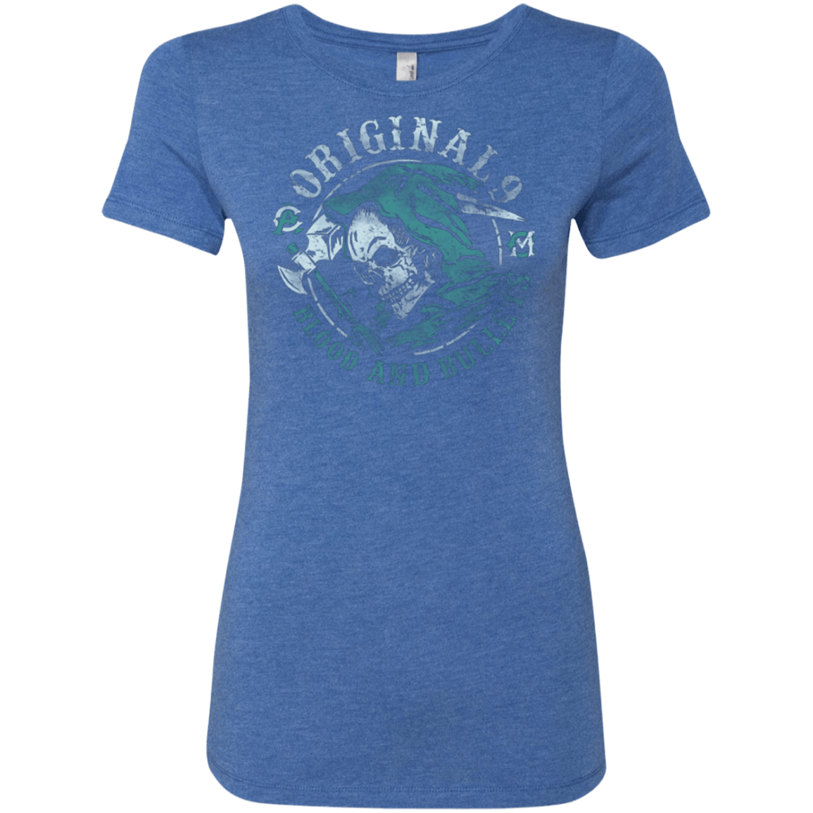 T-Shirts Vintage Royal / Small Blood and Bullets Women's Triblend T-Shirt