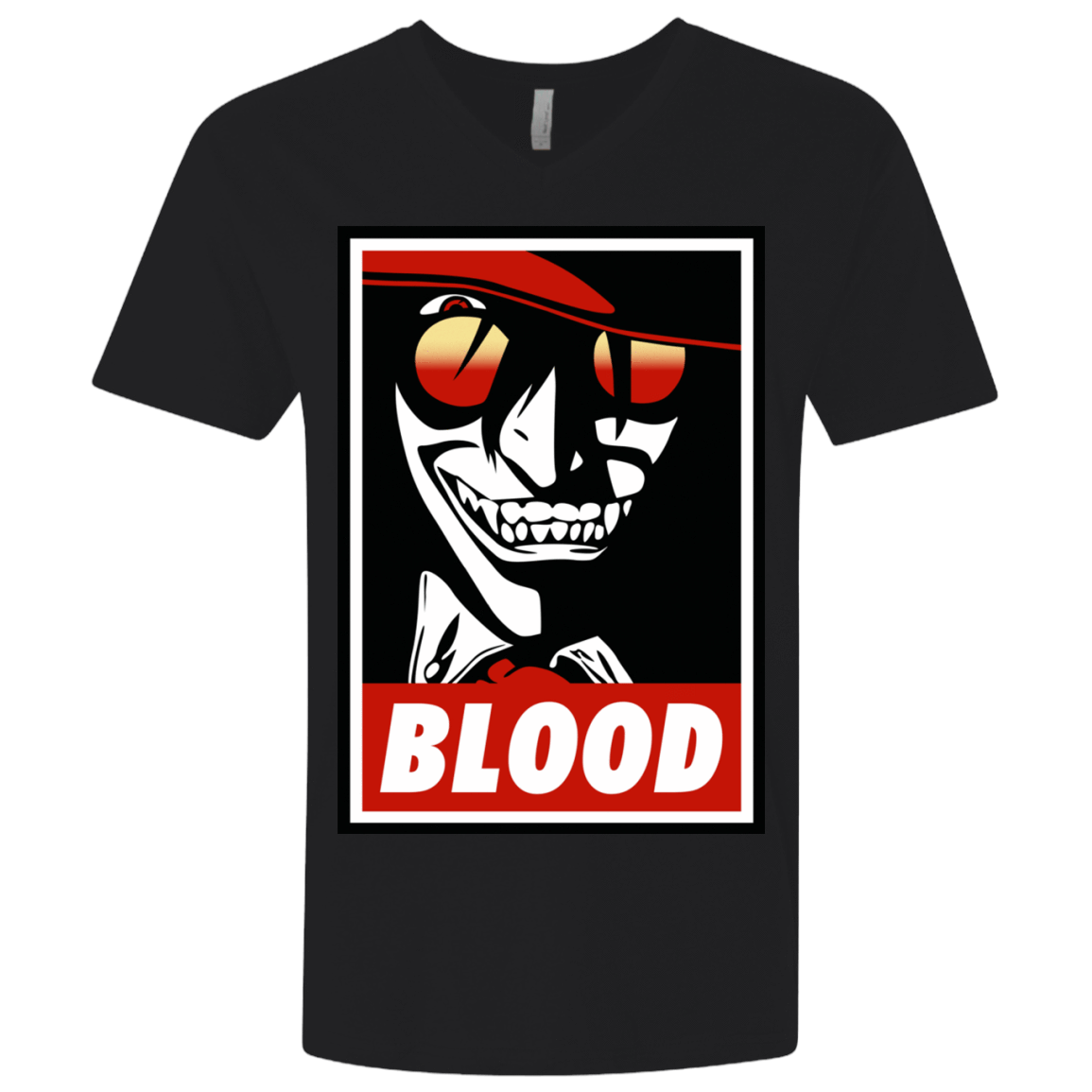 T-Shirts Black / X-Small Blood Men's Premium V-Neck