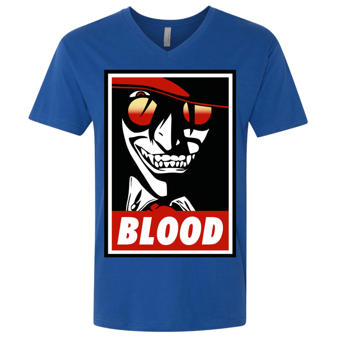 T-Shirts Royal / X-Small Blood Men's Premium V-Neck