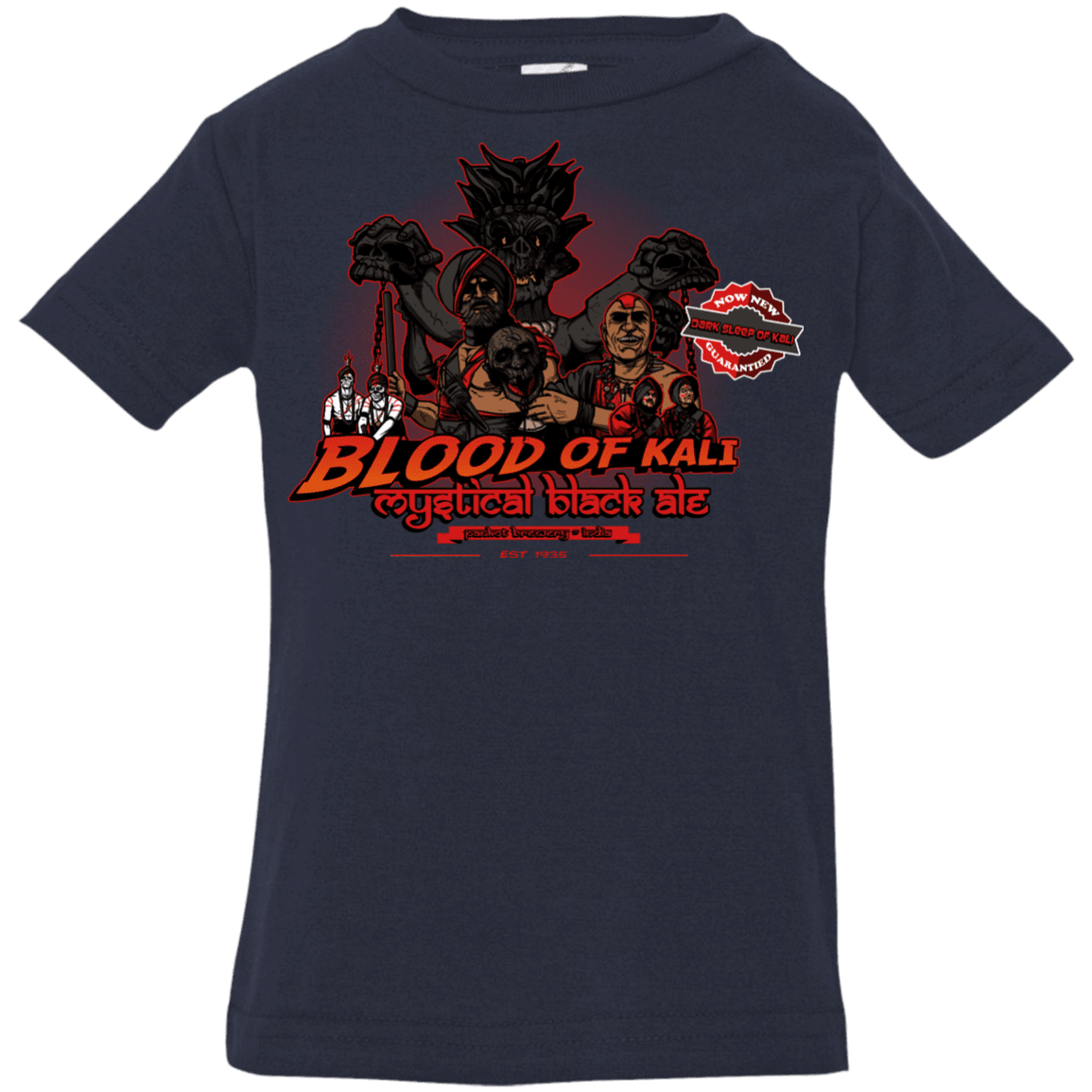 T-Shirts Navy / 6 Months Blood Of Kali Infant Premium T-Shirt
