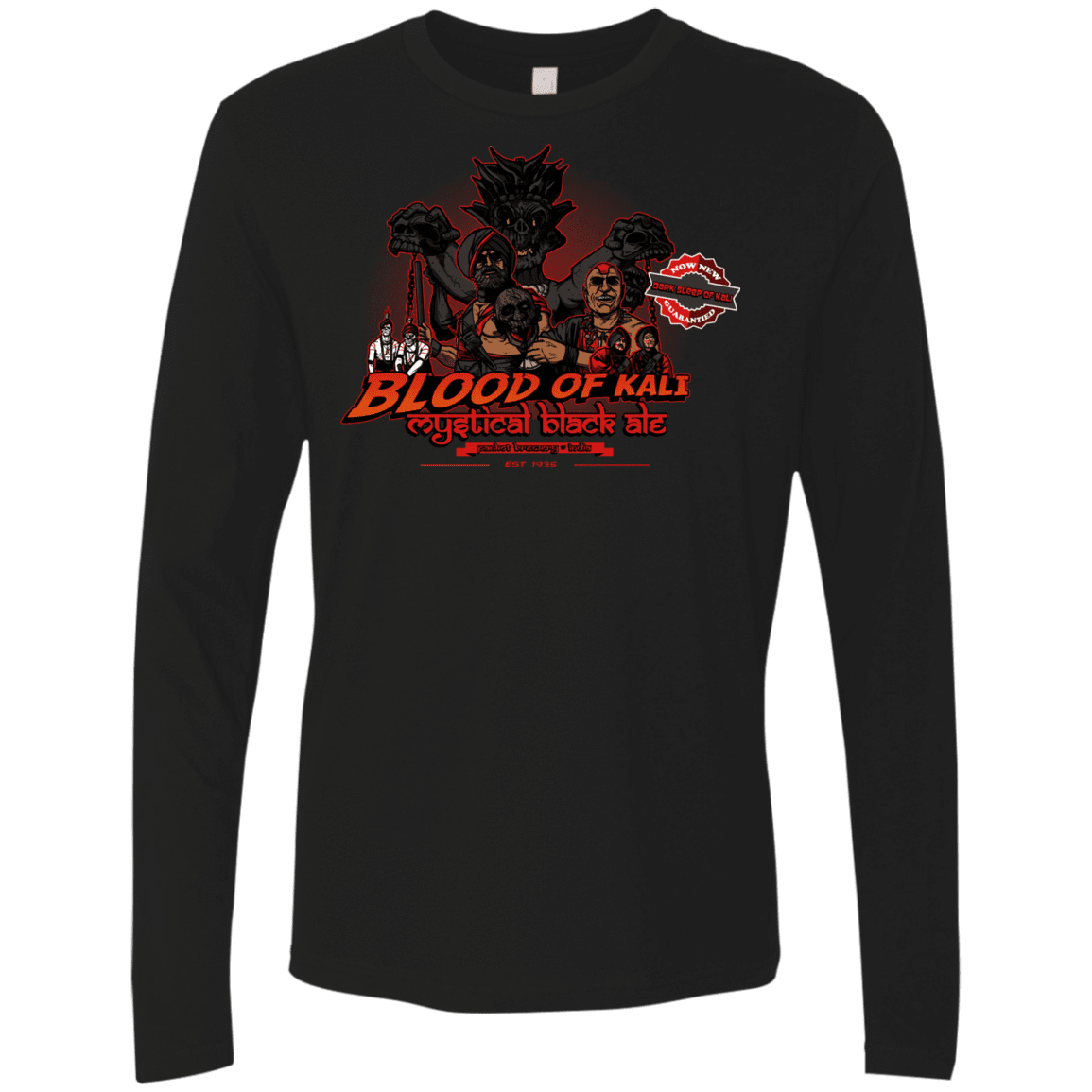 T-Shirts Black / S Blood Of Kali Men's Premium Long Sleeve