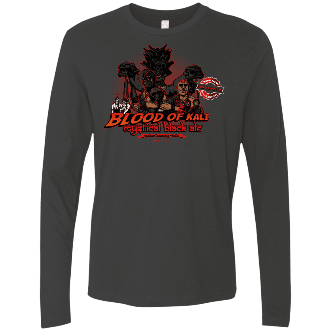 T-Shirts Heavy Metal / S Blood Of Kali Men's Premium Long Sleeve