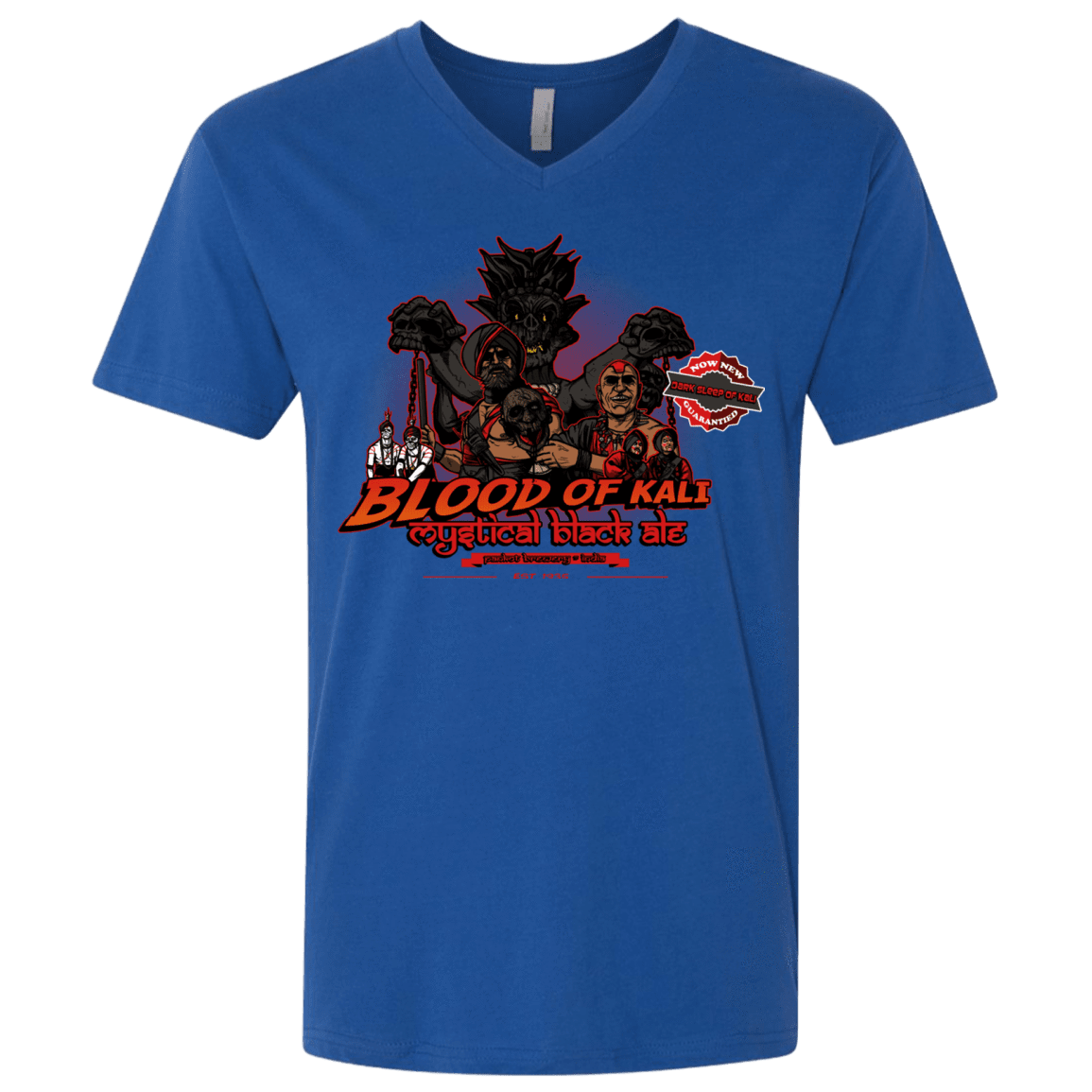 T-Shirts Royal / X-Small Blood Of Kali Men's Premium V-Neck