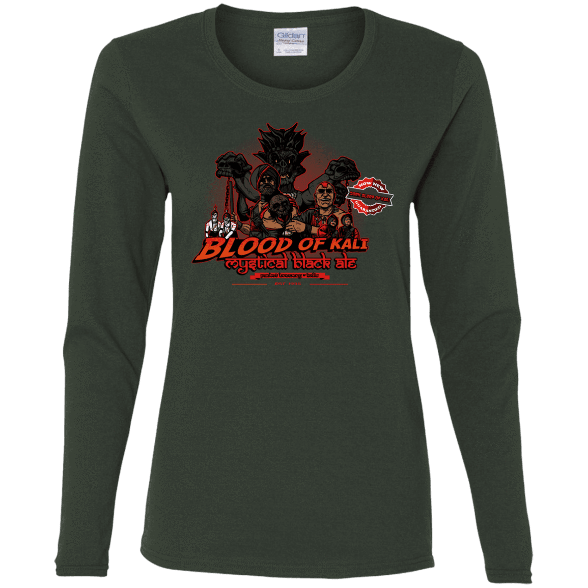 T-Shirts Forest / S Blood Of Kali Women's Long Sleeve T-Shirt