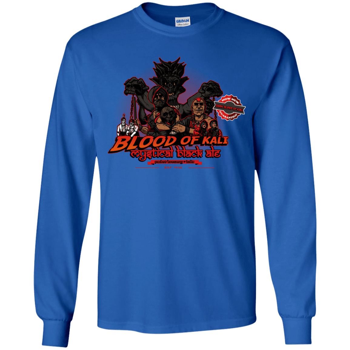 T-Shirts Royal / YS Blood Of Kali Youth Long Sleeve T-Shirt