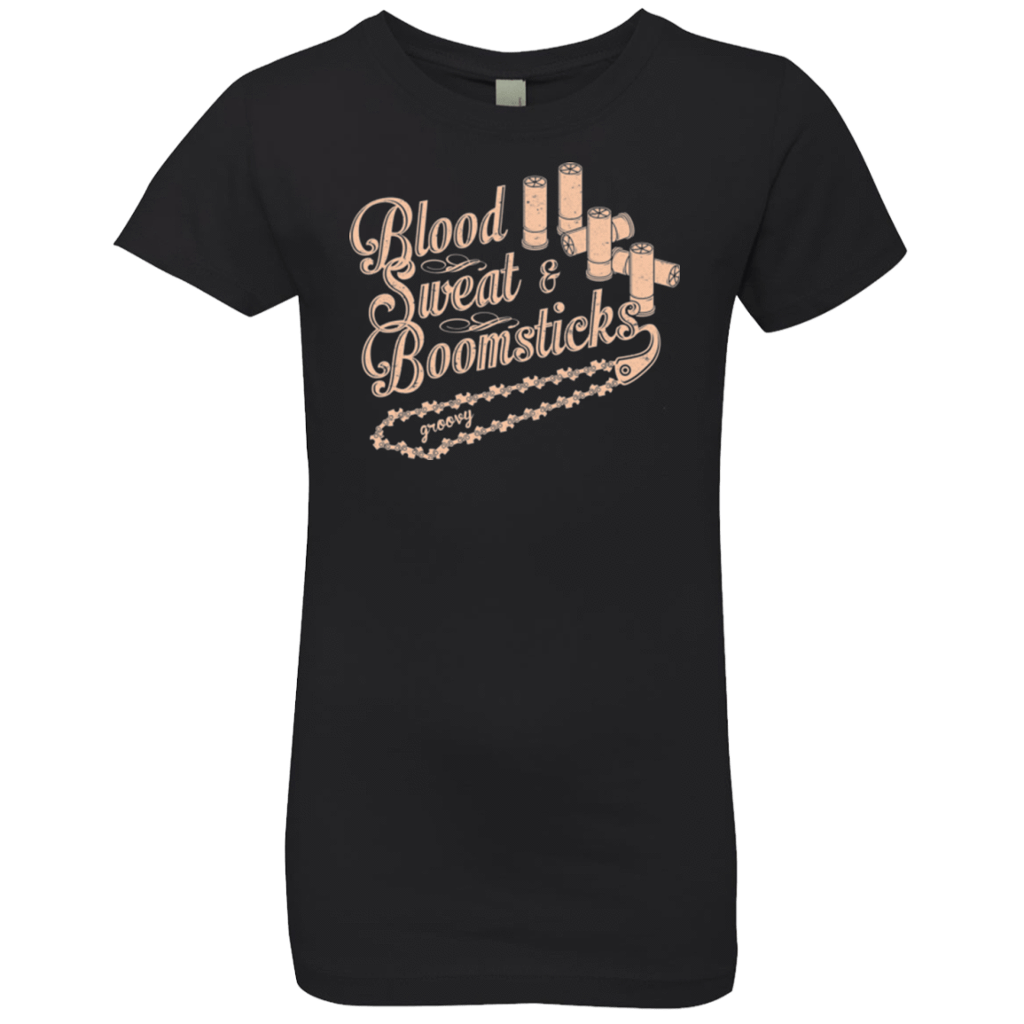 T-Shirts Black / YXS Blood Sweat & Boomsticks Girls Premium T-Shirt
