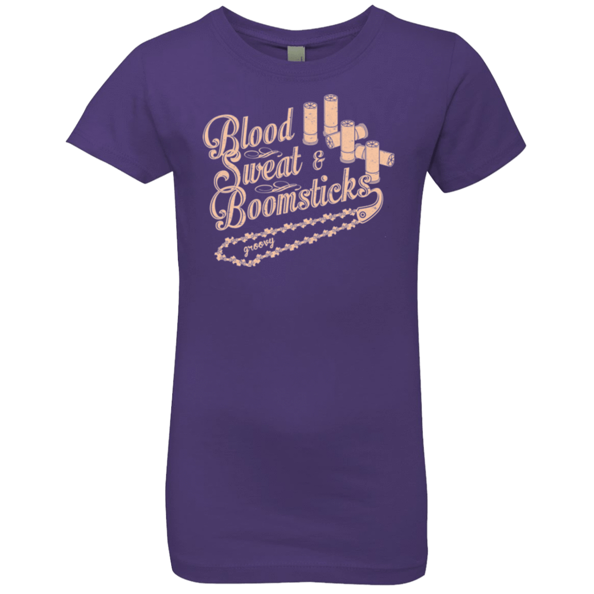 T-Shirts Purple Rush / YXS Blood Sweat & Boomsticks Girls Premium T-Shirt