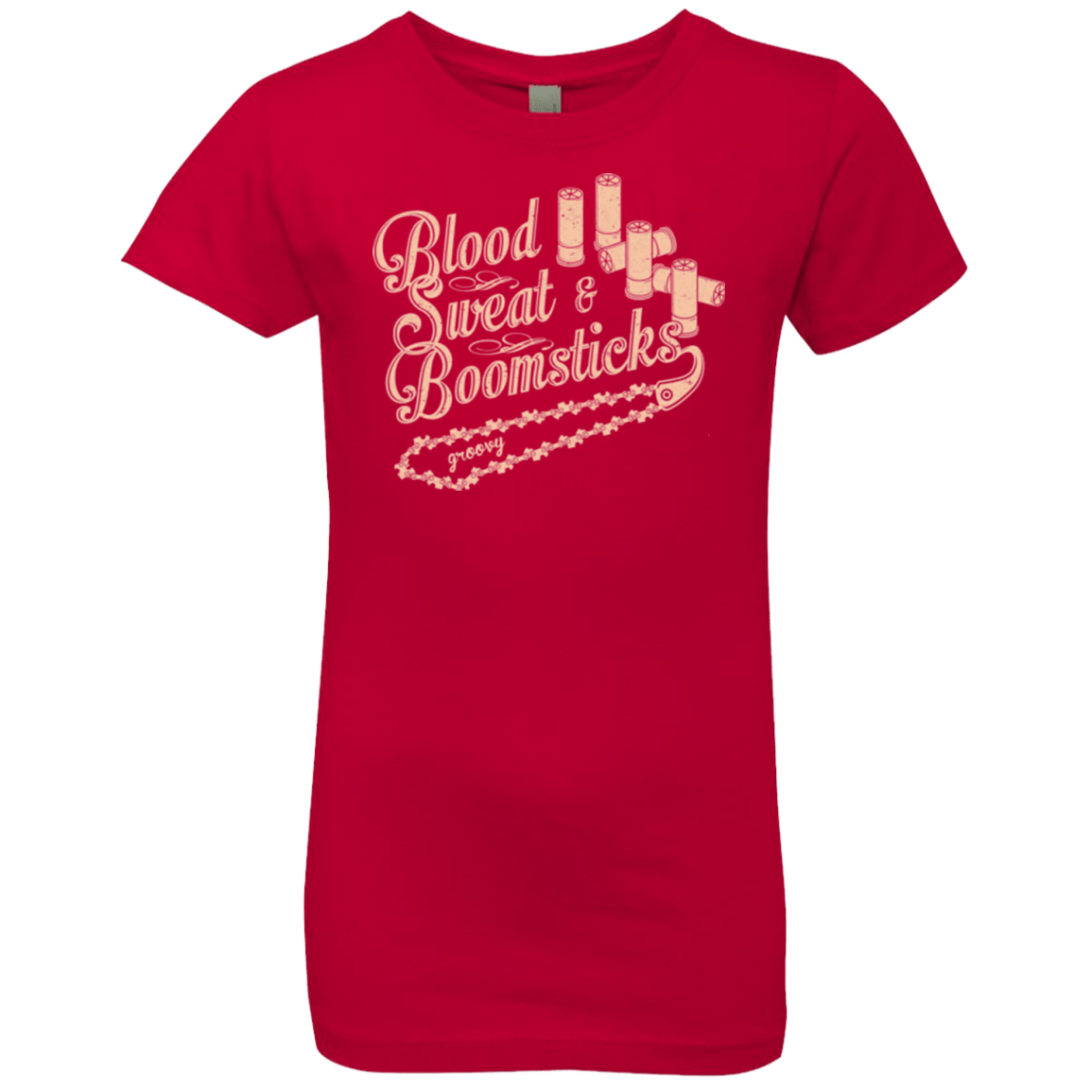 T-Shirts Red / YXS Blood Sweat & Boomsticks Girls Premium T-Shirt