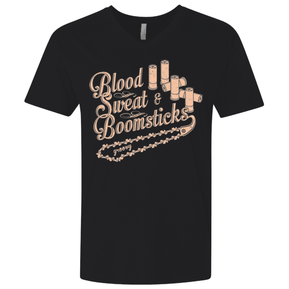 T-Shirts Black / X-Small Blood Sweat & Boomsticks Men's Premium V-Neck