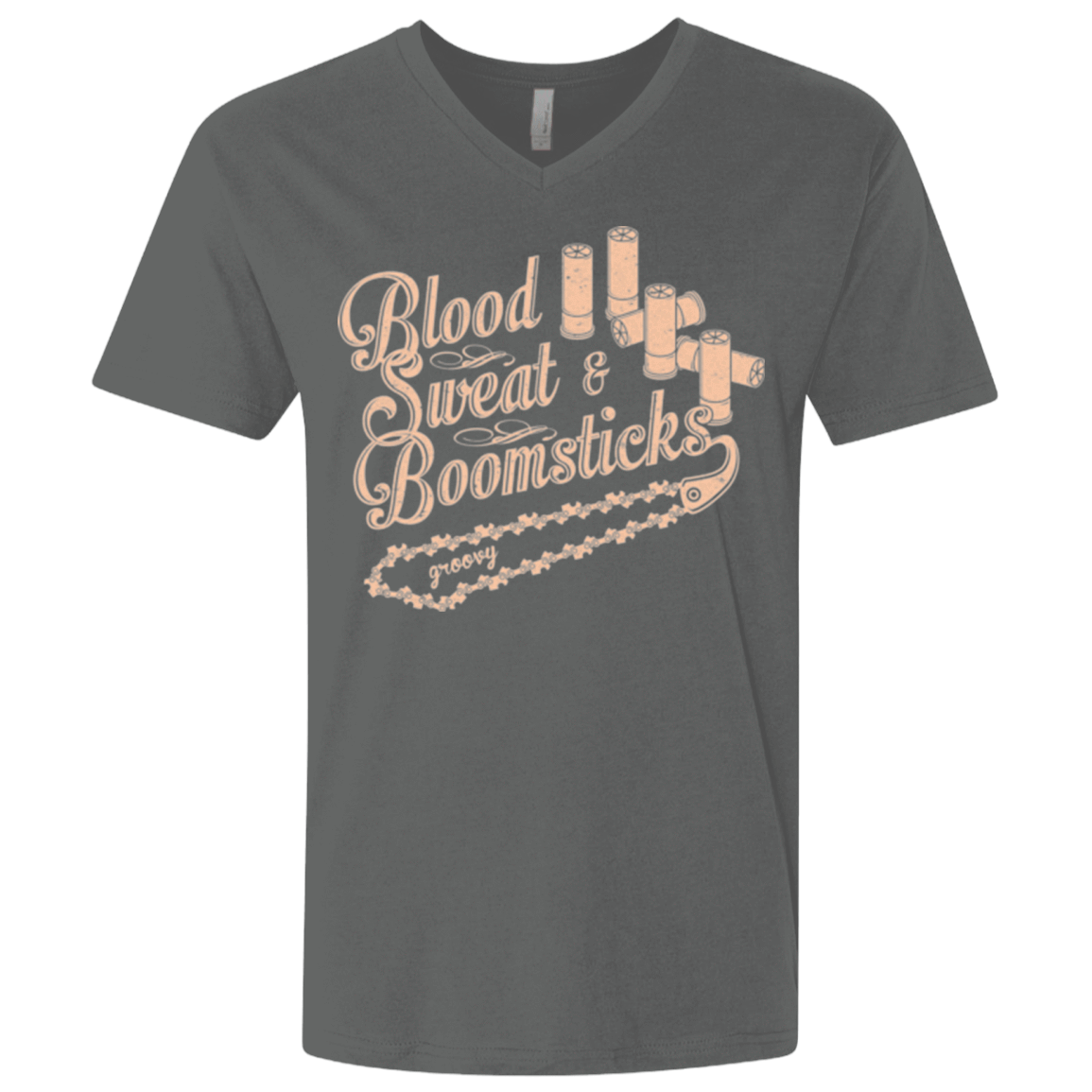 T-Shirts Heavy Metal / X-Small Blood Sweat & Boomsticks Men's Premium V-Neck