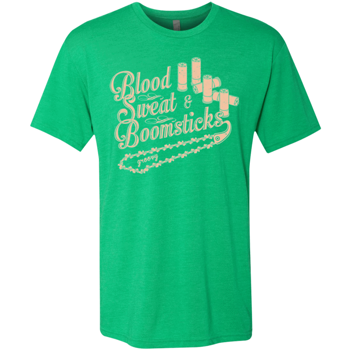 T-Shirts Envy / Small Blood Sweat & Boomsticks Men's Triblend T-Shirt