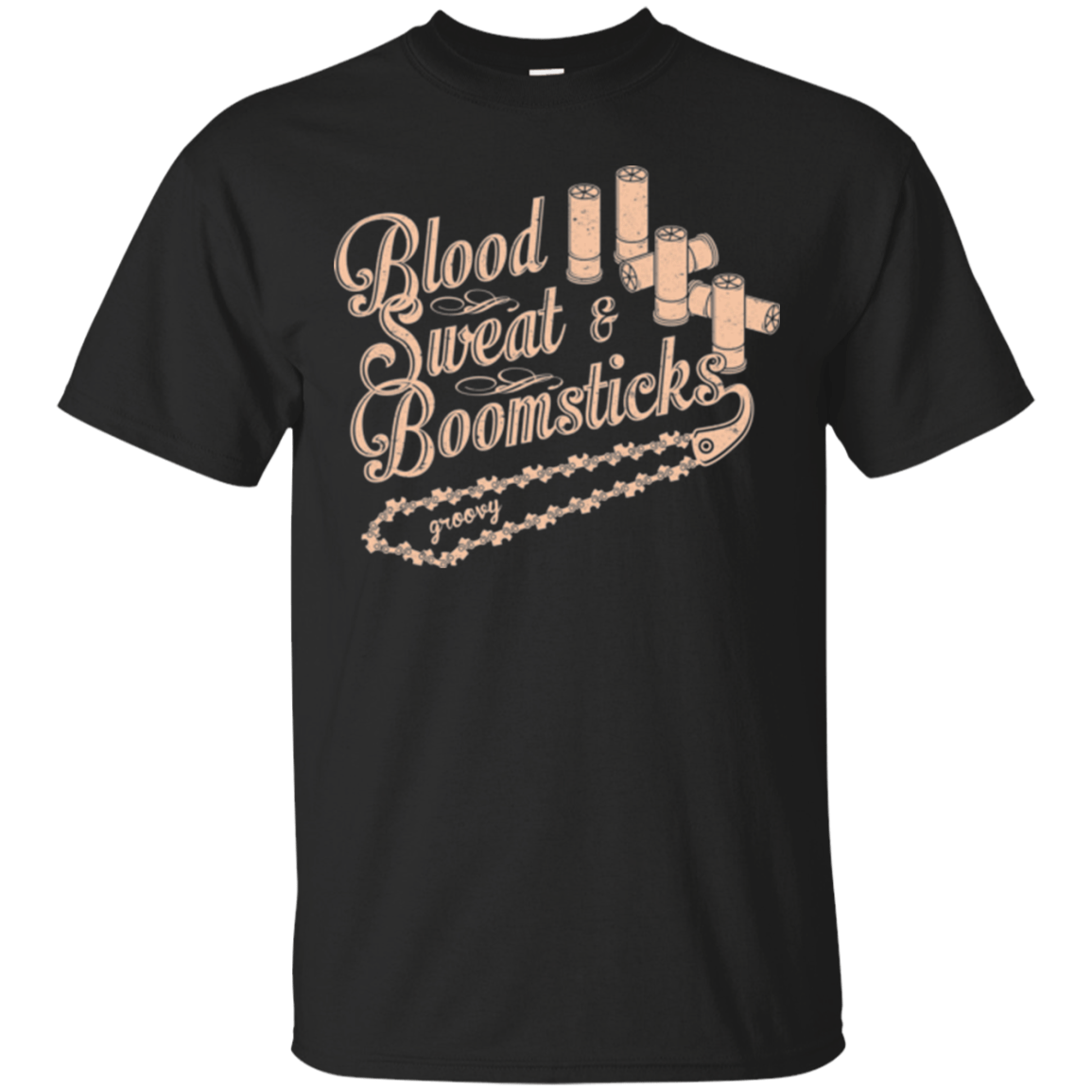 T-Shirts Black / Small Blood Sweat & Boomsticks T-Shirt