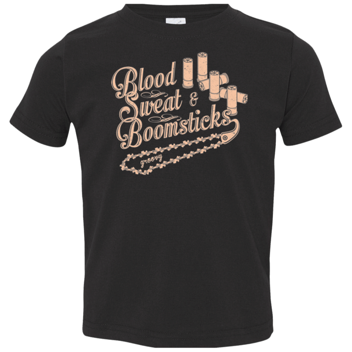 T-Shirts Black / 2T Blood Sweat & Boomsticks Toddler Premium T-Shirt