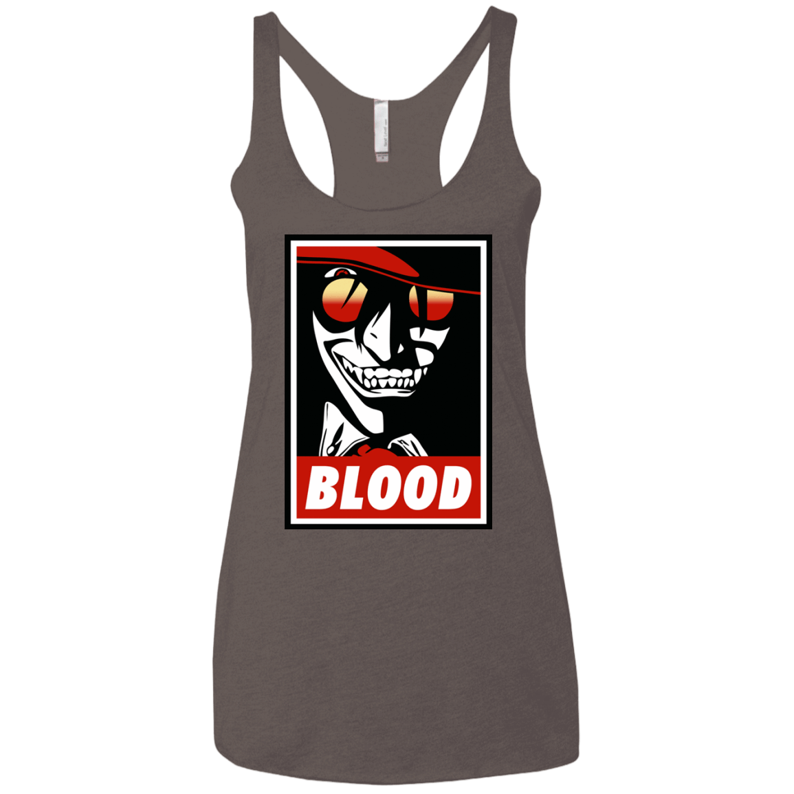 T-Shirts Macchiato / X-Small Blood Women's Triblend Racerback Tank