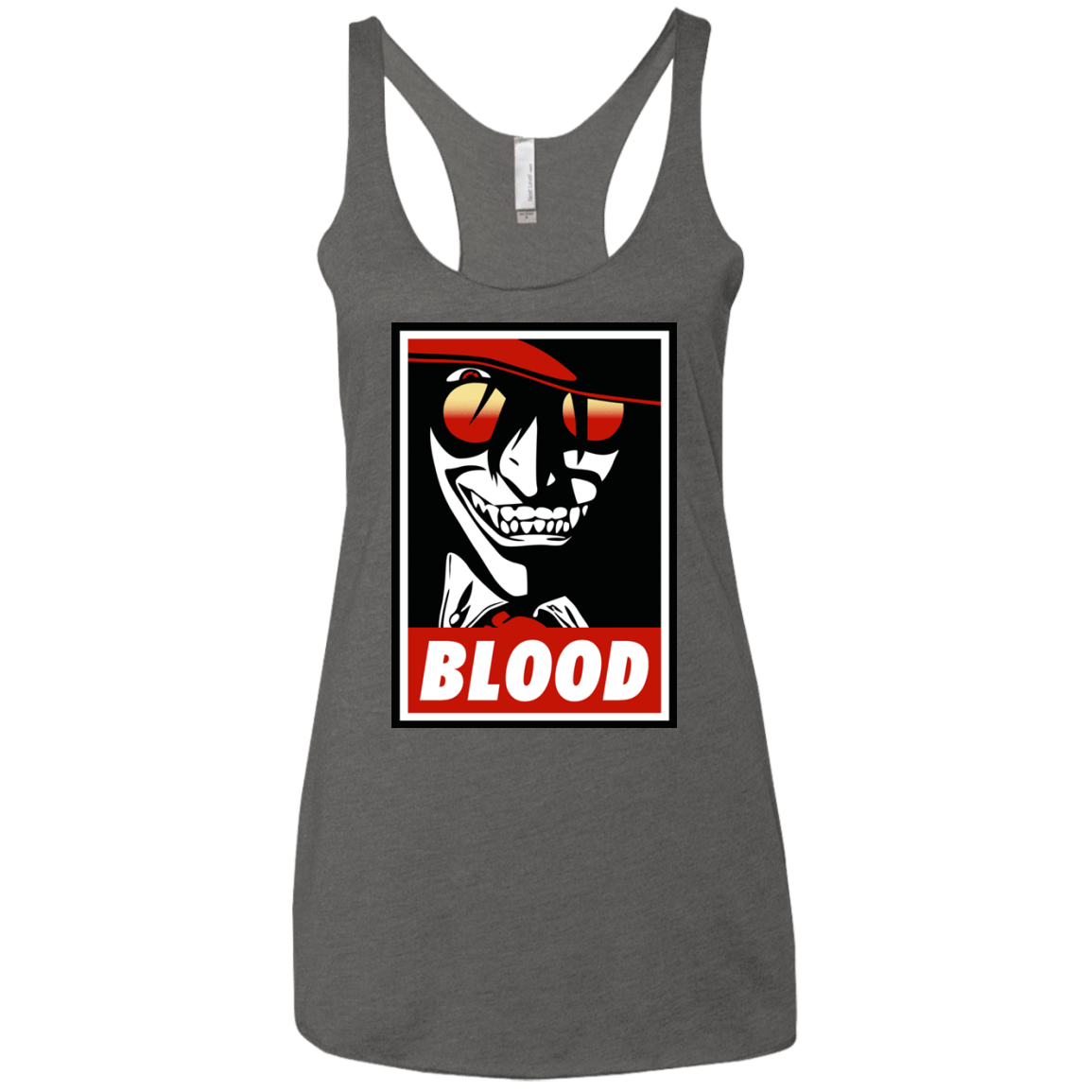 T-Shirts Premium Heather / X-Small Blood Women's Triblend Racerback Tank