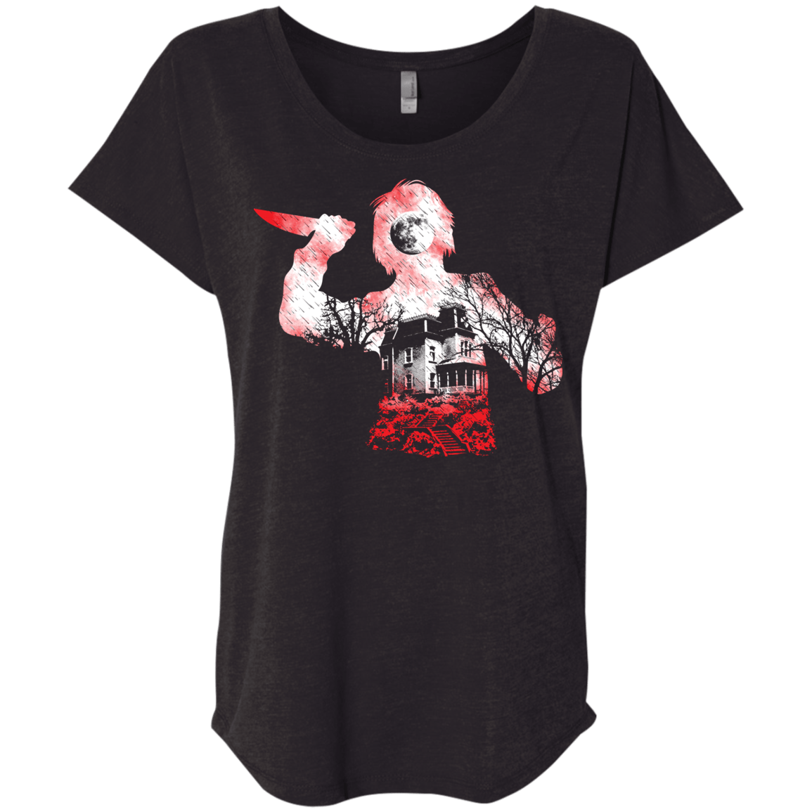 T-Shirts Vintage Black / X-Small Bloodbath Triblend Dolman Sleeve